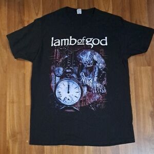Lamb Of God Black Band Tshirt